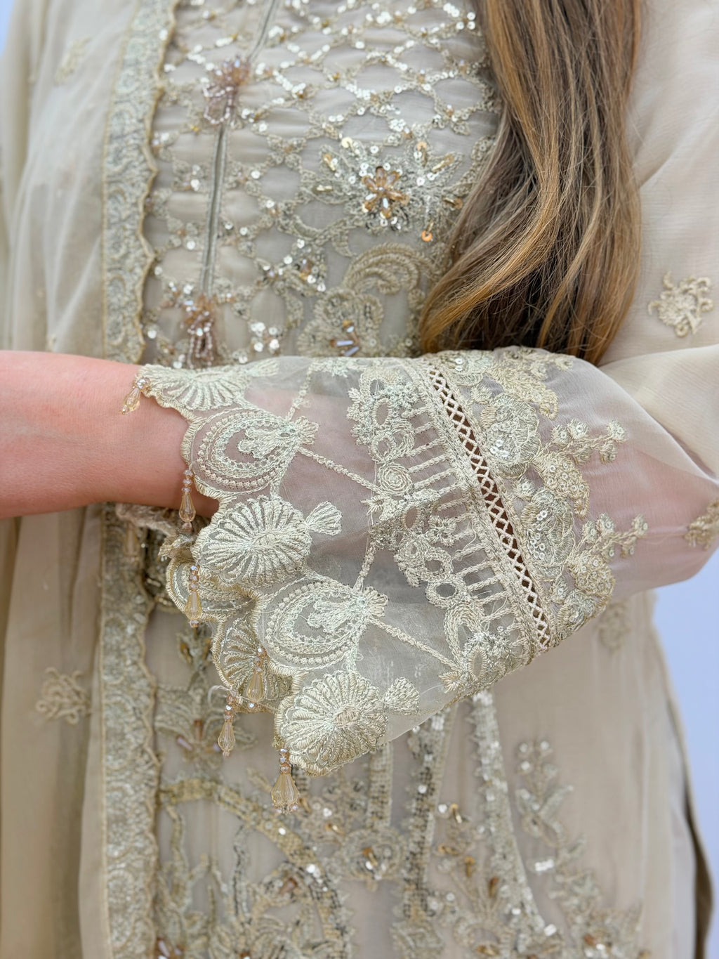 Dusty Rose & Golden Zehra